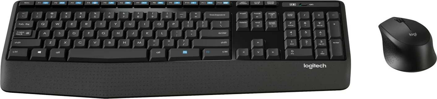 Set tastierë dhe maus Logitech MK345, Wireless, USB, i zi