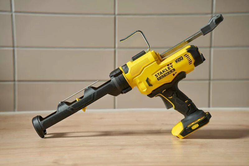 Pistoletë silikoni me bateri Stanley FATMAX V20 SFMCE600B-XJ 18V, 250 kg, 6 shpejtësi, pa bateri/karikues, e verdhë/zezë