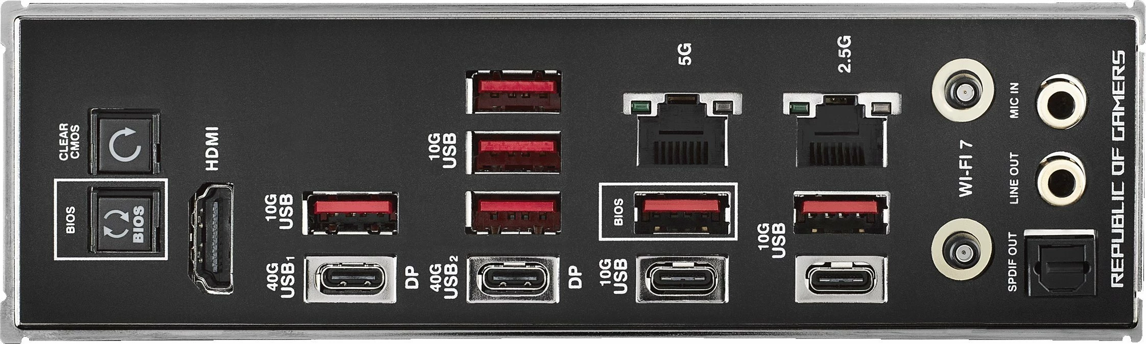 Pllakë amë Asus ROG Crosshair X870E Hero ATX, AM5, DDR5 deri 256GB, Wi‑Fi 7
