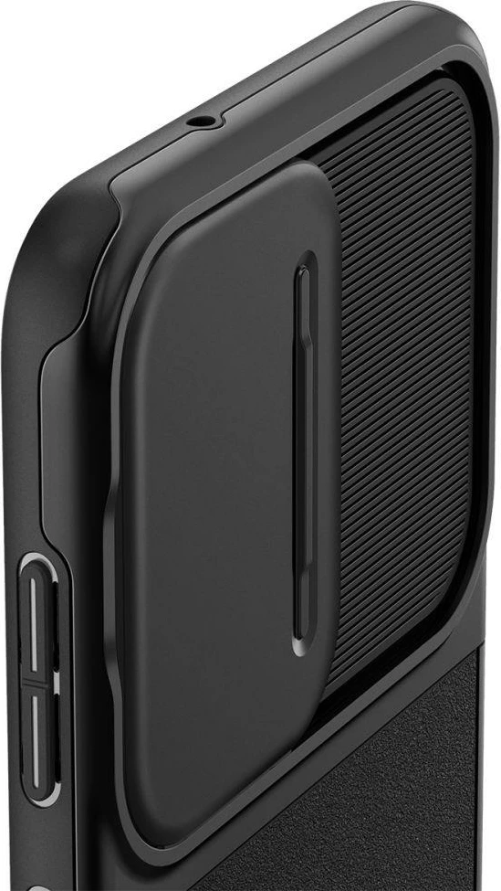 Mbështjellës Spigen Optik Armor për Samsung Galaxy S23, i zi