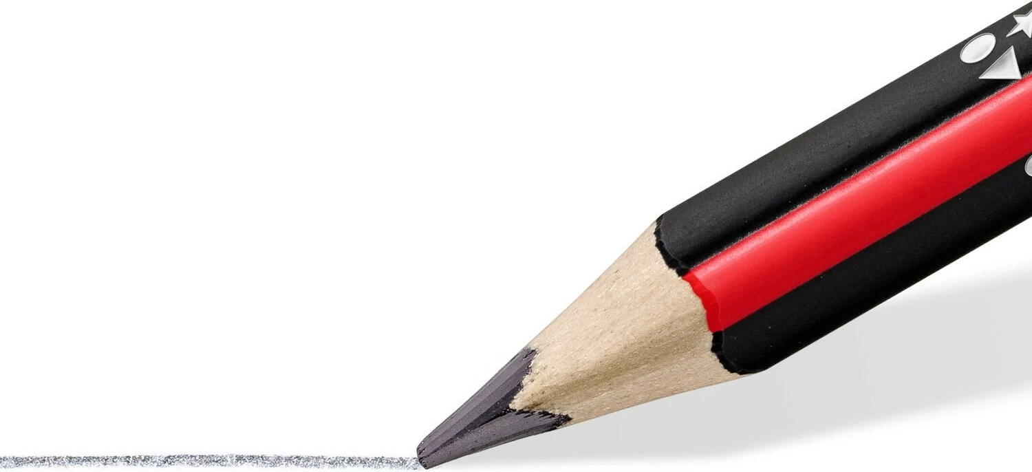 Set lapsa grafiti STAEDTLER Jumbo 2 copë, trekëndësh, FSC, HB/2B