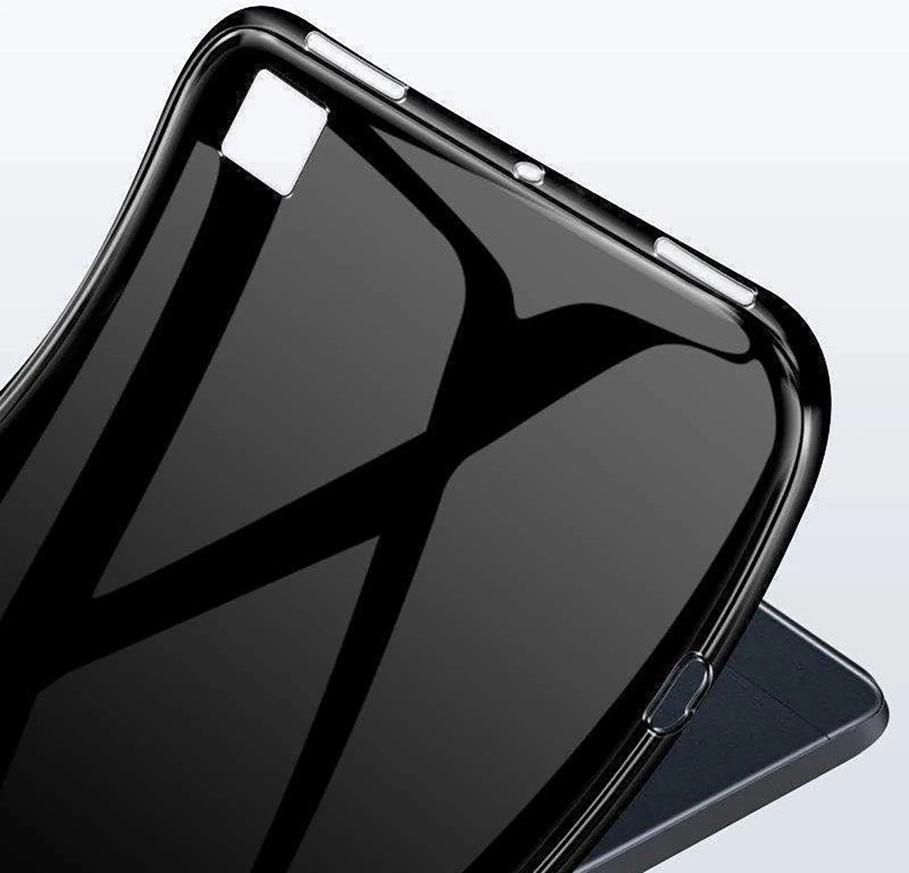 Mbështjellës tablet Hurtel Slim Case për iPad Air 11'' (2024), TPU, zi