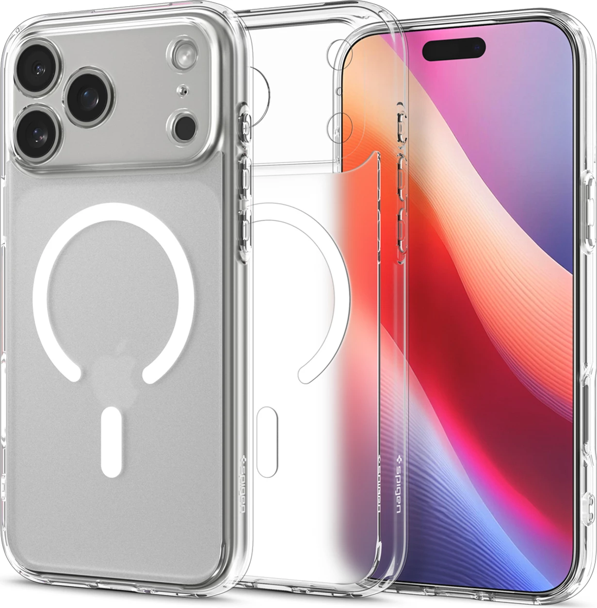 Mbështjellës Spigen Ultra Hybrid MagSafe për iPhone 17 Pro, Bardhë