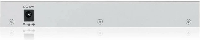 Switch Zyxel GS1200-10v3, 8x Gigabit RJ-45, managed L2, fanless, desktop, ngjyrë gri