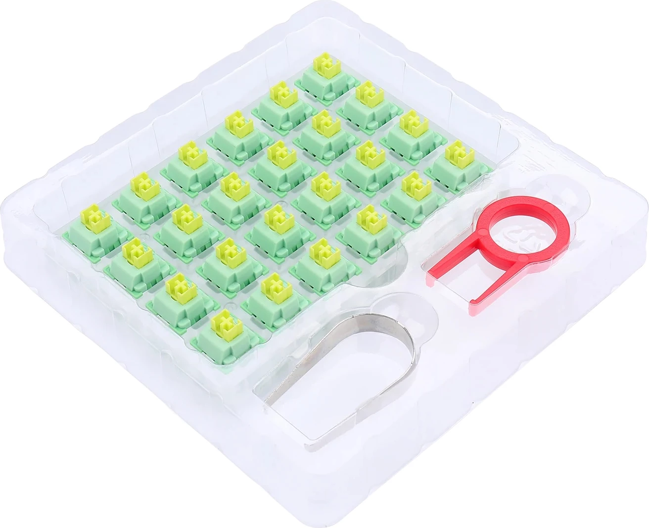 Switch mekanik Redragon Bullet-QT A-113, 24 copë, Lime