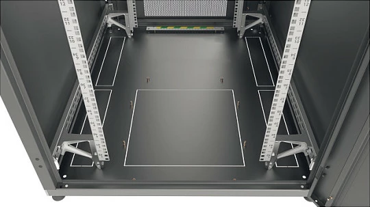 Rack kabinet serveri EFB Elektronik PRO-4280TS.P1P2, 19", 42U, 800x1000mm, 1000kg, i zi