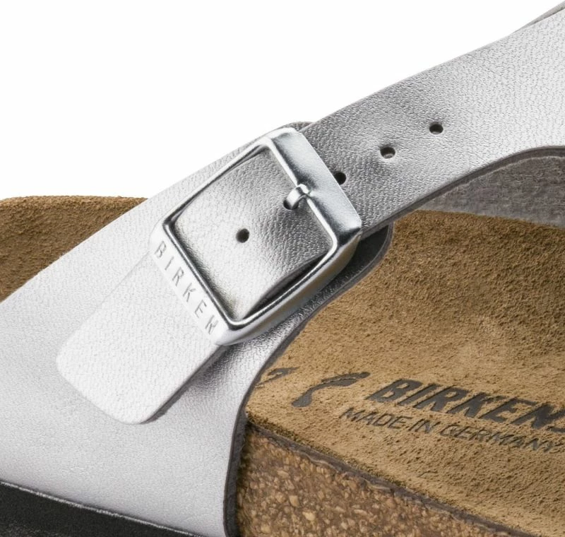 Flip-flop për femra Birkenstock, të argjendta