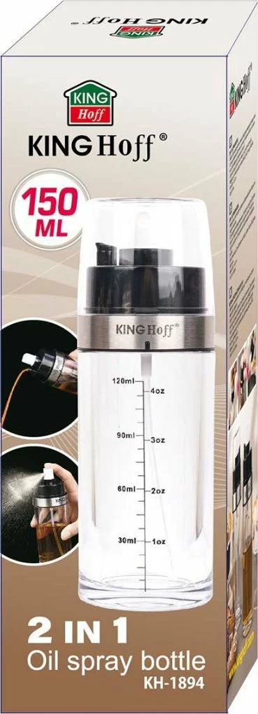 Spërkatës për vaj dhe uthull KingHoff KH-1894, 150 ml, transparent