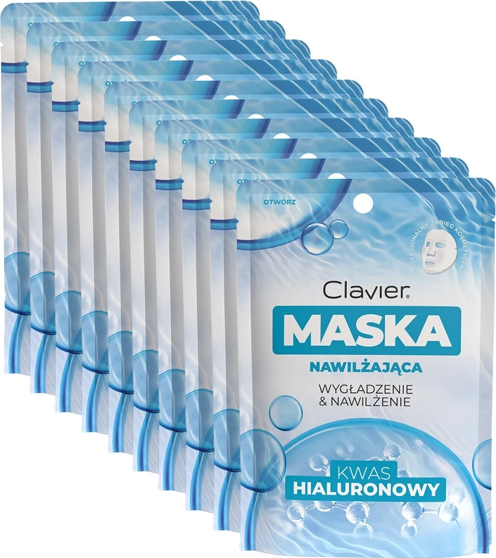 Maskë letre për fytyrë për femra Clavier, 10 copë