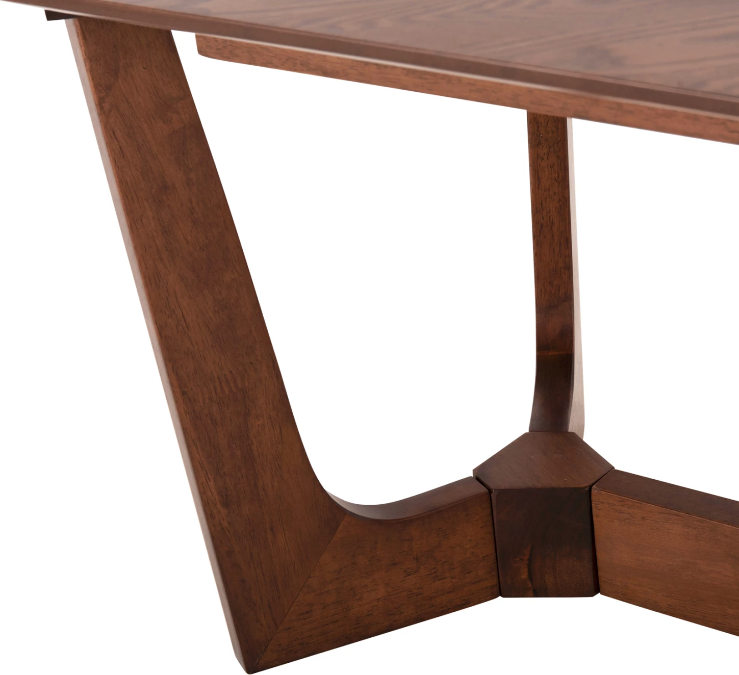 Tavolinë kafeje RIMER, MDF, ngjyrë arre, 120x60x45H cm