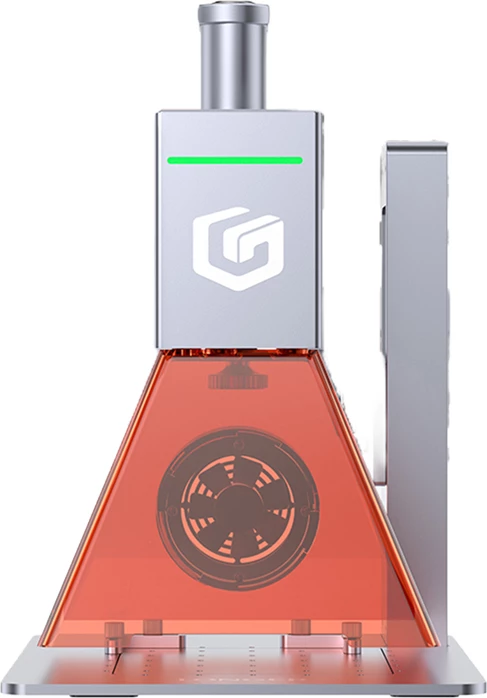 Gdhendës lazer Longer Nano 6W, 450 nm, 100×100 mm, Wi‑Fi/USB, gri/portokalli