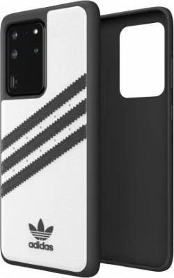 Mbështjellës Adidas OR Molded Case për Samsung Galaxy S20 Ultra, Bardhë e Zi