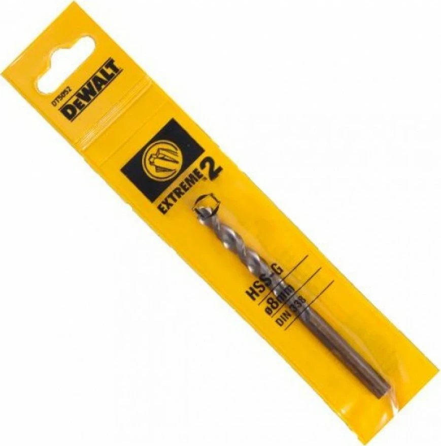 Sveder Dewalt DT5052 HSS-G Extreme 2 8x117mm