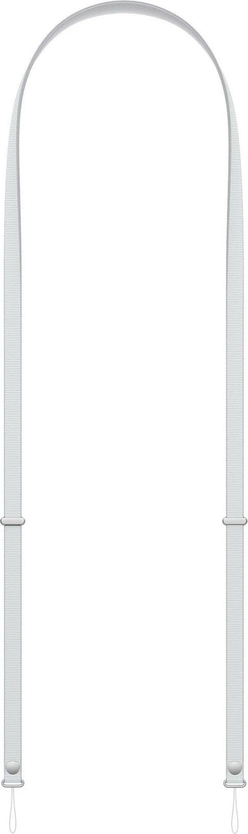 Rrip crossbody Apple Crossbody Strap, 2.08 m, i hirtë i çelët