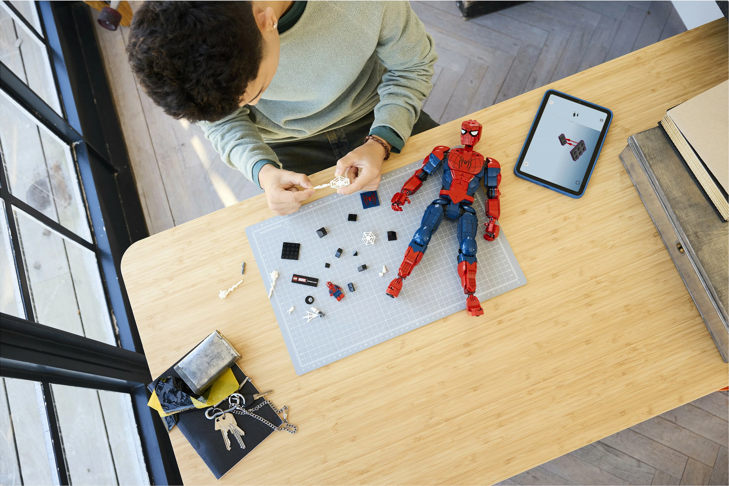 Set ndërtimi LEGO Marvel 76346 Spider-Man, 813 copë, 12+, shumëngjyrësh