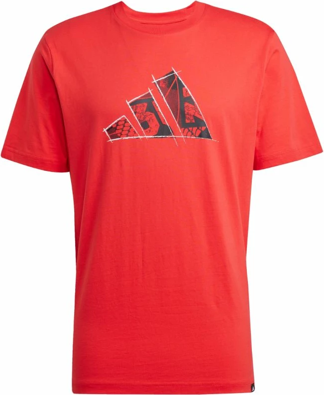 Maicë adidas për meshkuj, e kuqe [Madhësia: M]