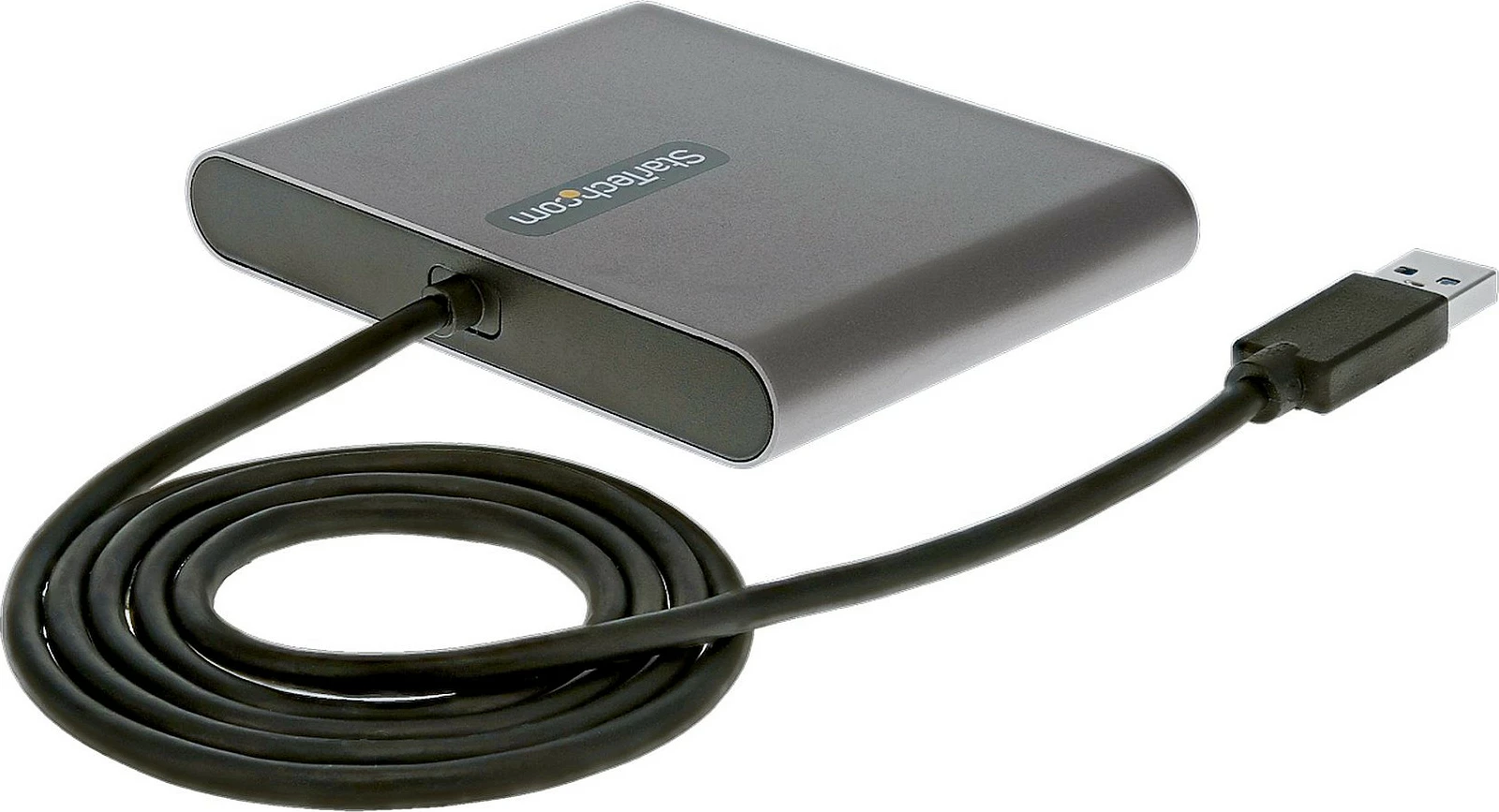 Adapter USB 3.0 në 4x HDMI StarTech, 1080p 60Hz, për 4 ekrane, Gri