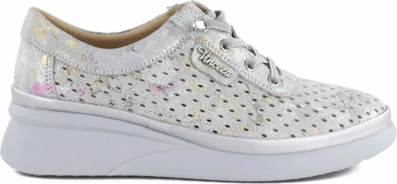 Këpucë platforme për femra Vinceza 79603, gri