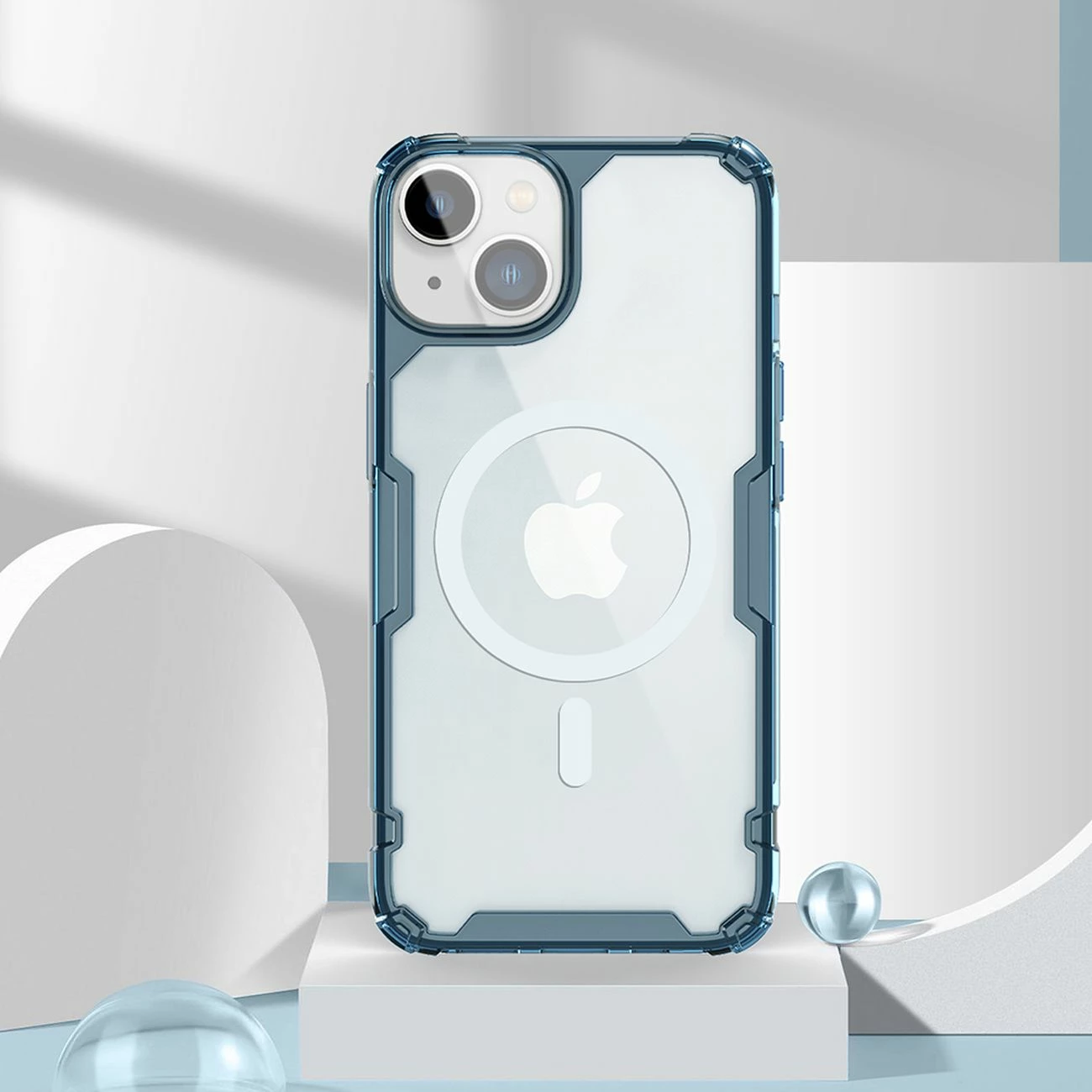 Mbështjellës Nillkin Nature Pro për iPhone 15 Plus me MagSafe, Bardhë