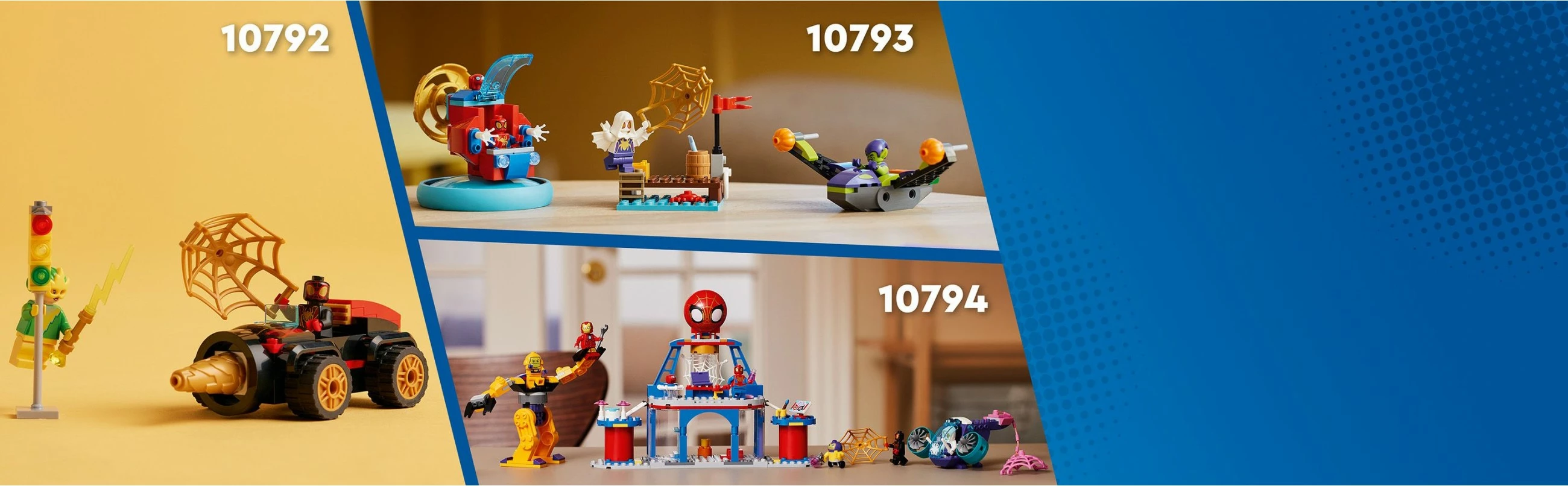 Set LEGO Marvel 10794 Spidey Team Headquarters, lodër ndërtimi për fëmijë