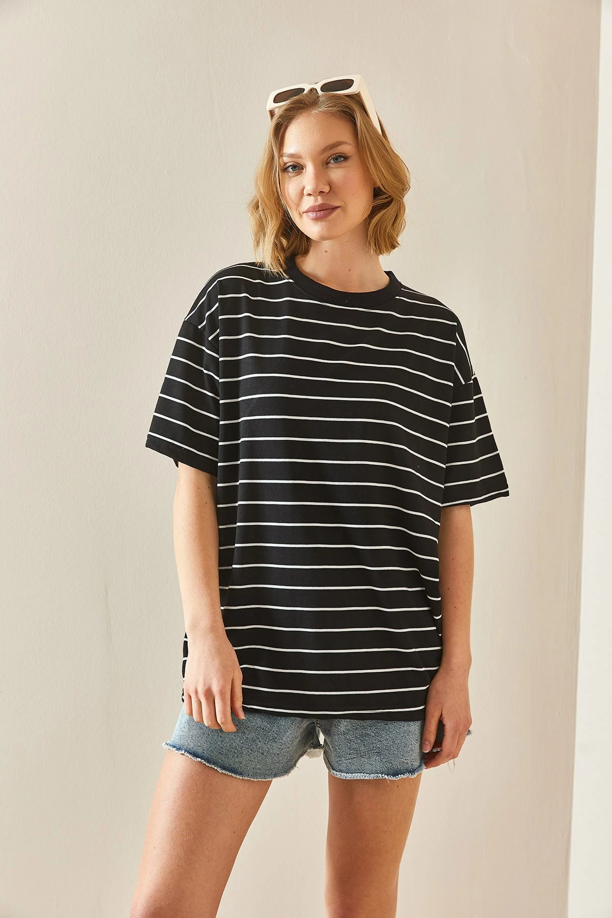 Bluzë e zezë për femra, Jumeon, 3YXK1-47088