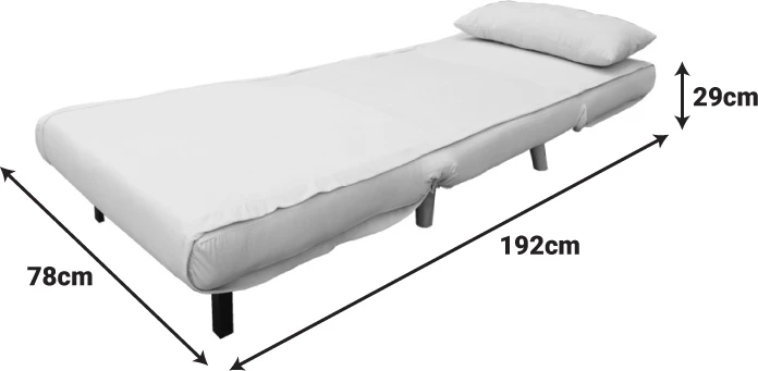 Karrige krevate Josuane I, stof bezhë, këmbë druri natyrale, 77x80x81cm