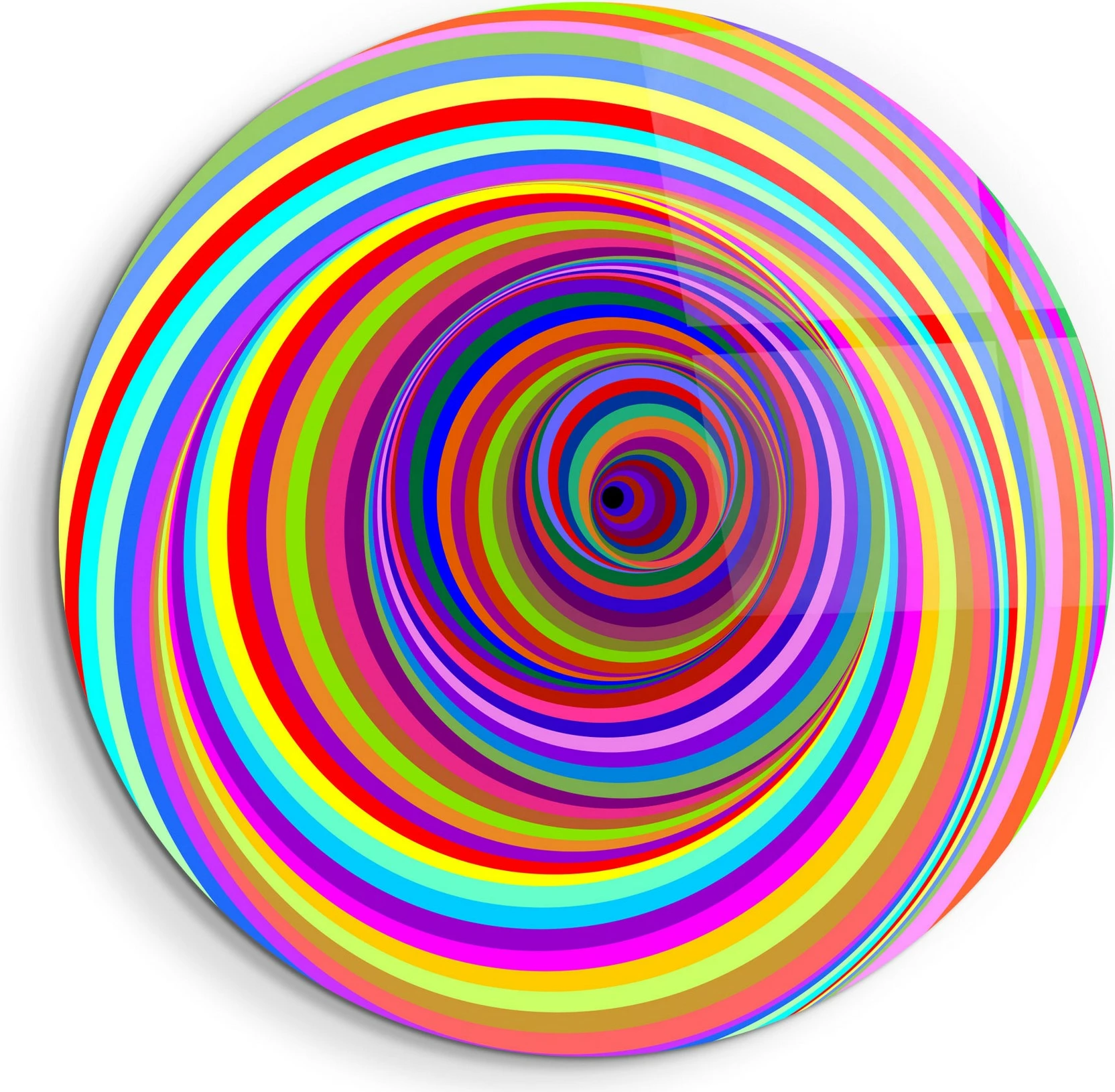 Pikturë dekorative prej xhami të temperuar, shumëngjyrëshe, SKR-9062, 80x80cm