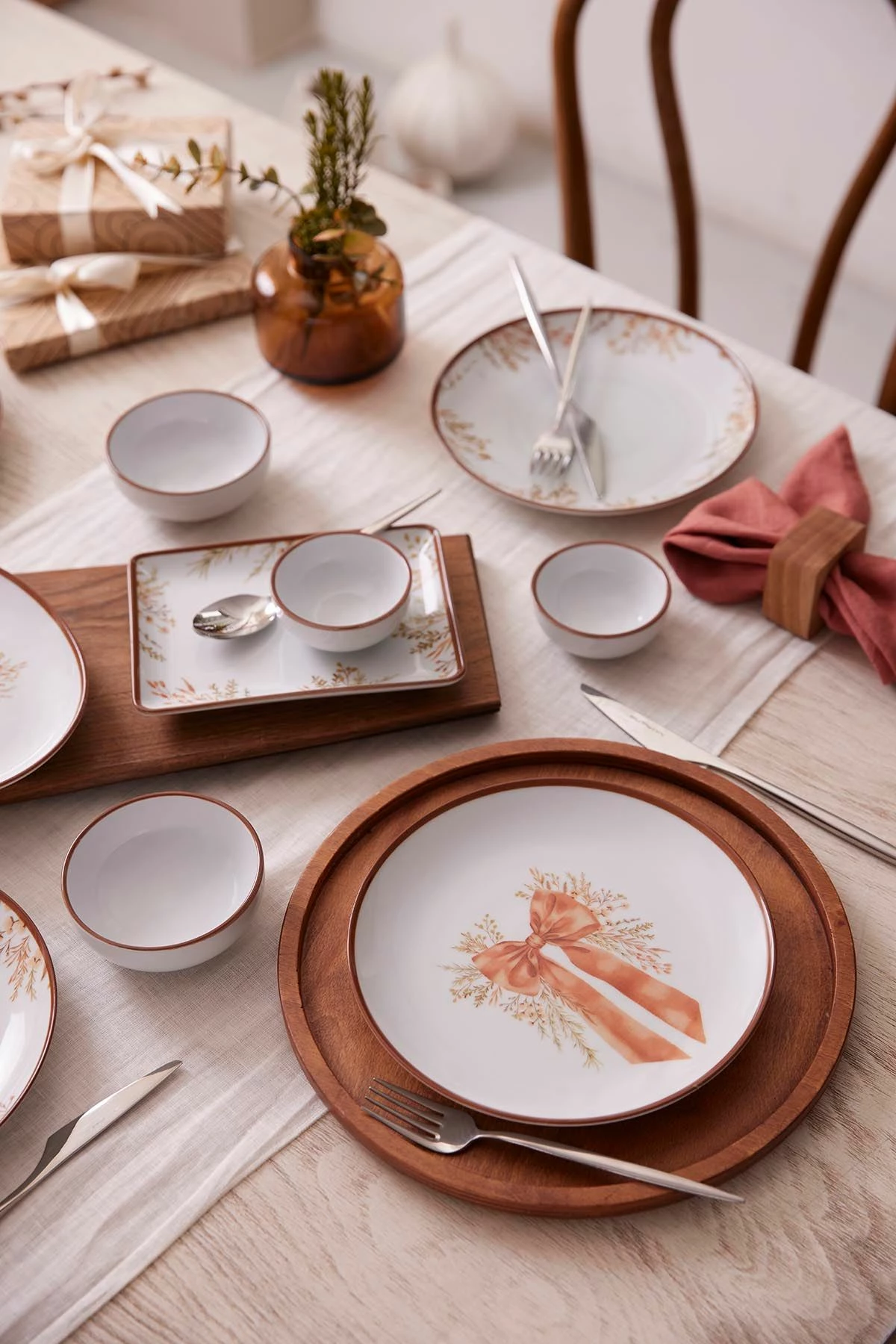 Set mëngjesi 14 pjesësh, Hermia, portokalli, 2100002913001