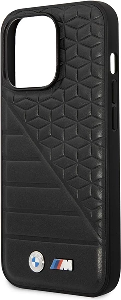 Mbështjellës BMW Bi Pattern për iPhone 14 Pro 6.1", i zi