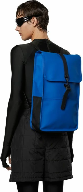 Çantë shpine Rains, unisex, e kaltër