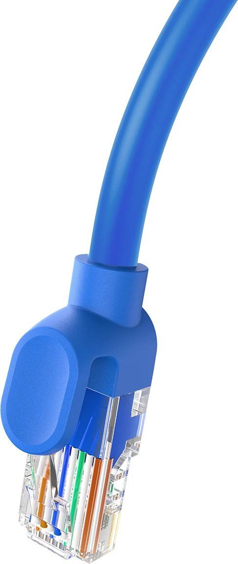Kabllo rrjeti Baseus High Speed Cat 6, RJ-45, 0.5m, Blu
