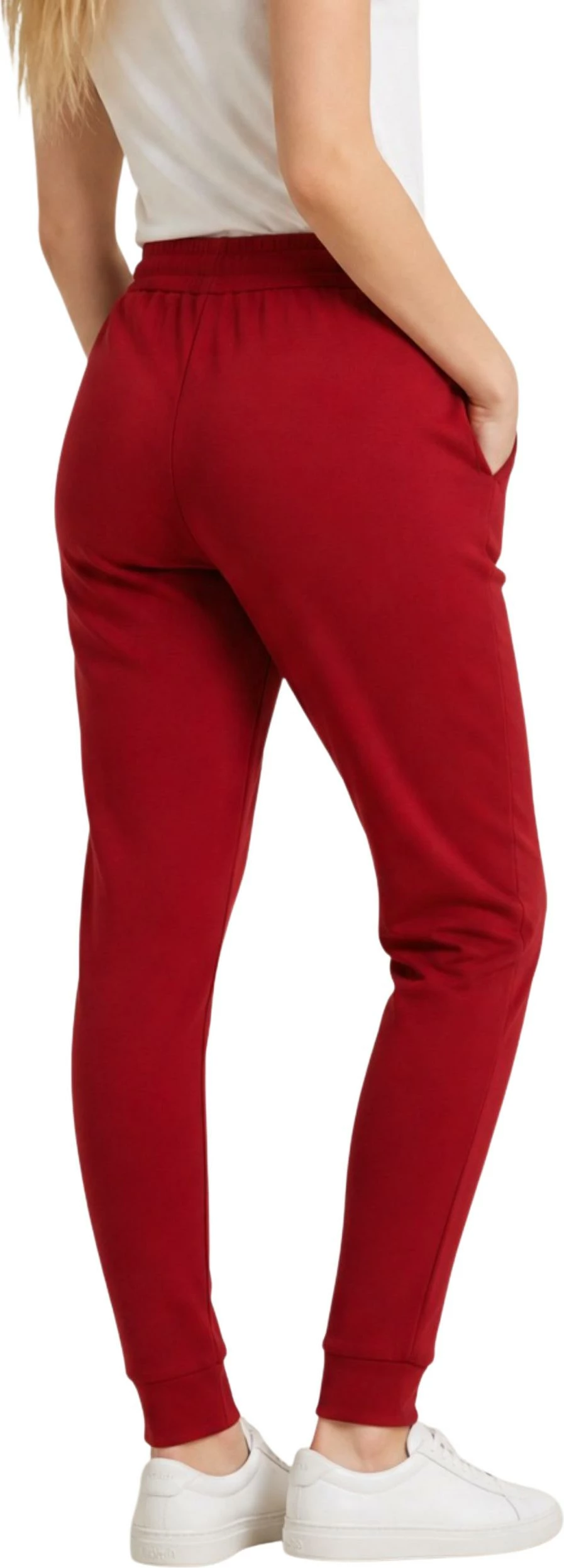 Pantallona sportive për femra Armani Exchange XW000828 AF13397, të kuqe [Madhësia: M]