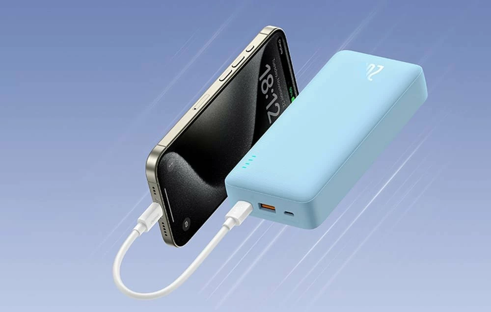 Power bank Baseus Airpow 20000mAh 20W, blue