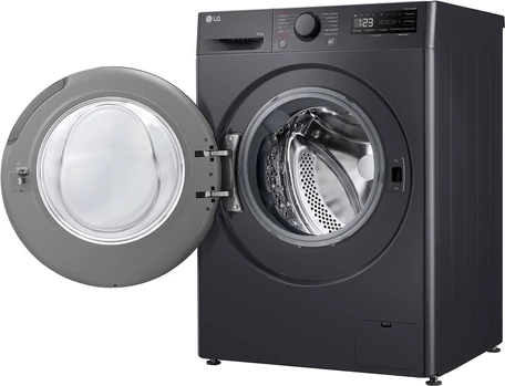 Lavatriçe me tharëse LG F4DR509SBM 6 kg 1360 RPM e zezë