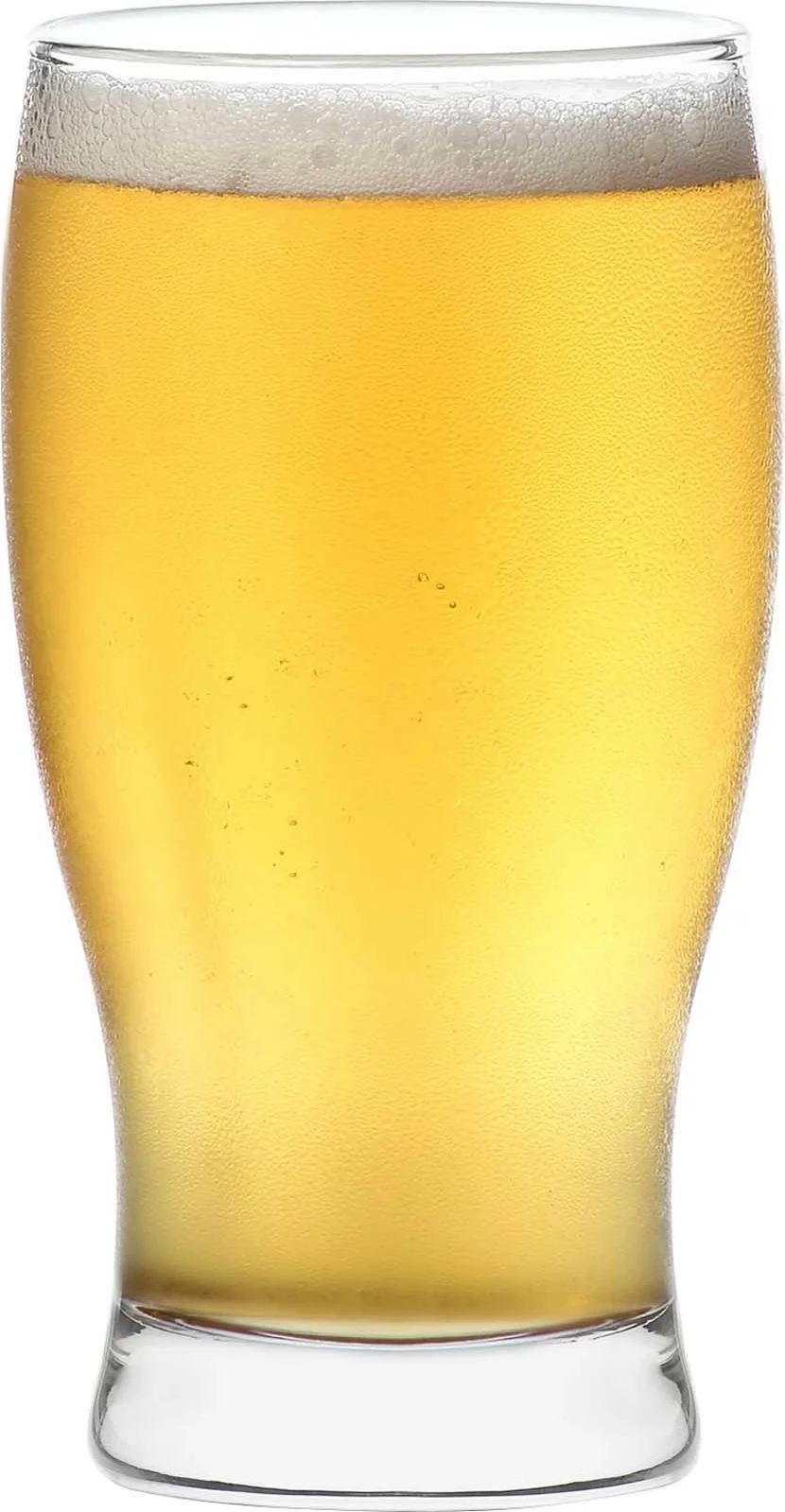 Gotë birre LAV Bristol 380 ml transparente, set 12 copë