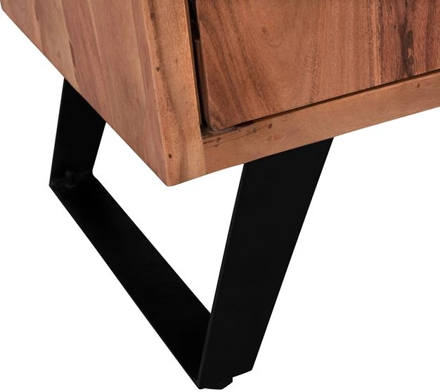 Bufe FH8176 Fansi prej druri akacie natyral 150x45x86cm