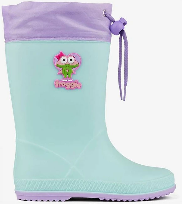 Çizme për vajza Coqui, ngjyrë vjollcë dhe jeshile