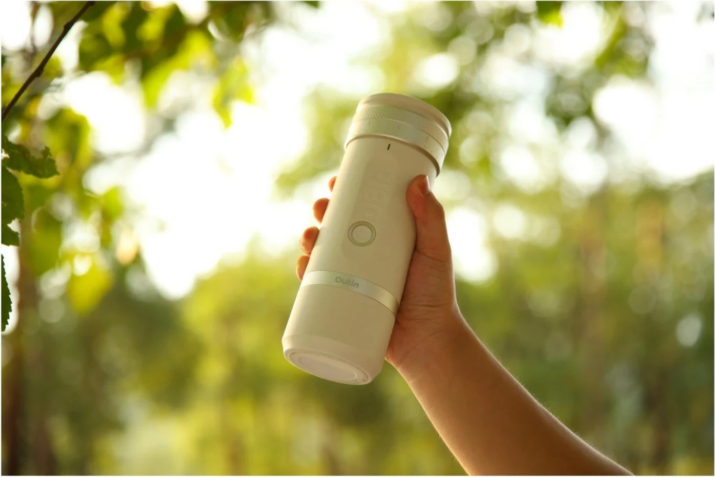 Mulli elektrik kafeje OutIn Fino OTCG-01, portabël, Sandstone White
