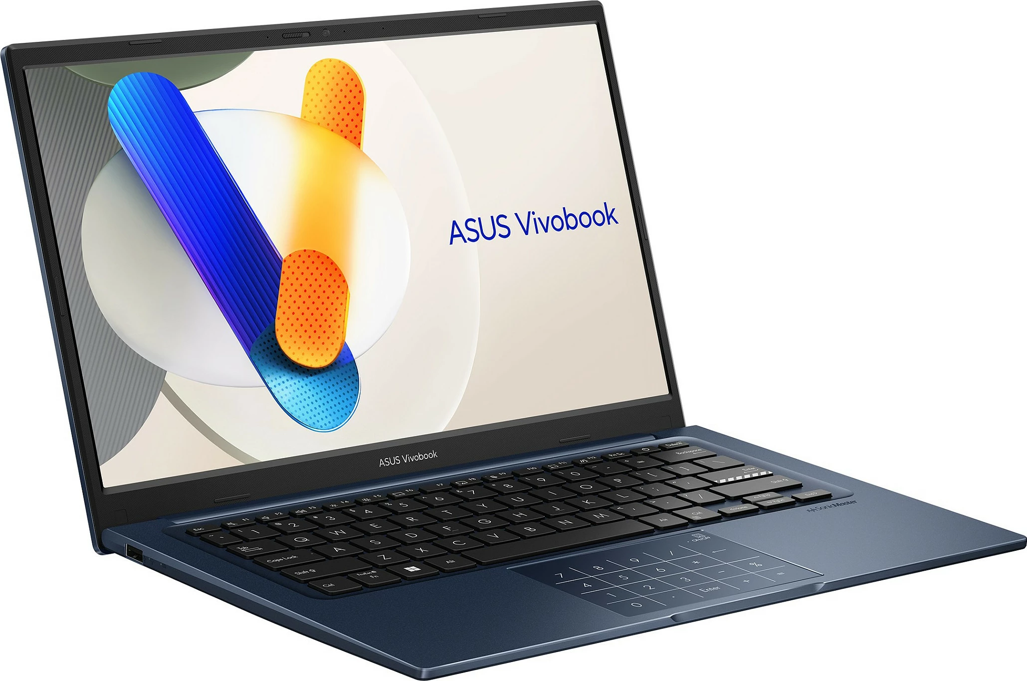 Laptop ASUS Vivobook 14 X1404VA-DISEB2213W, Core i3-100U, 8GB RAM Memorje, 256GB SSD, Windows 11 Home, tastierë AZERTY FR, ngjyrë e kaltër