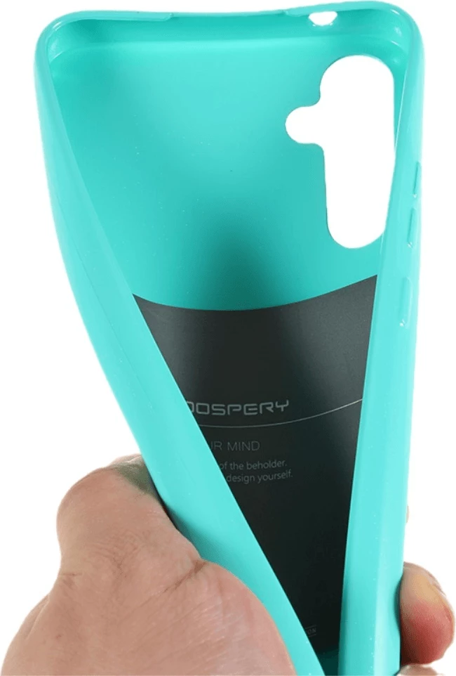 Mbështjellës silikoni i hollë Goospery Jelly Thin 18168 për Samsung Galaxy A54, mint