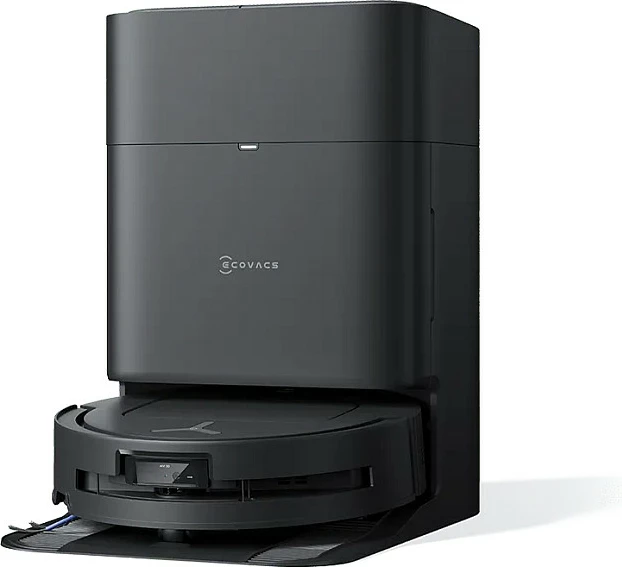Robot fshesë ECOVACS DEEBOT T80 OMNI, 18.000Pa, Wi‑Fi, me larje, stacion vetë-zbrazës, i zi