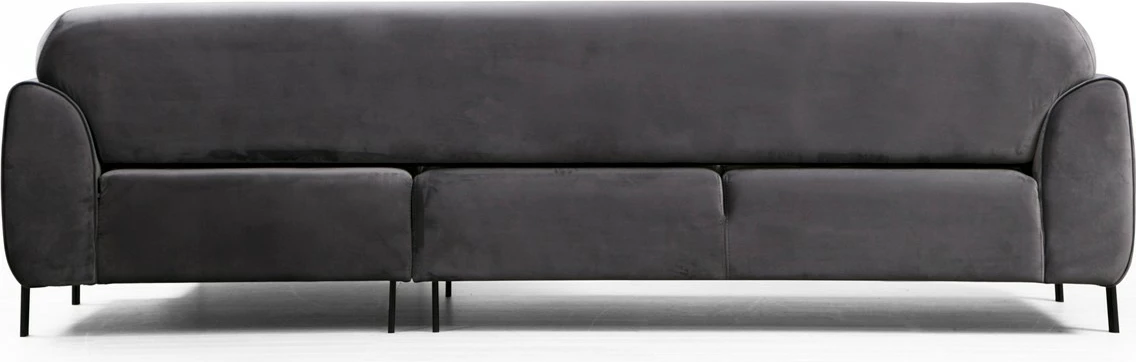 Kënd divan-krevat Atelier del Sofa, këndi djathtë, ngjyrë antracit