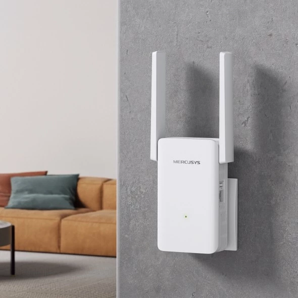 WLAN repeater TP-Link Mercusys ME80X, WiFi 6, AX3000, Dual-band, 2400 Mbit/s, i bardhë