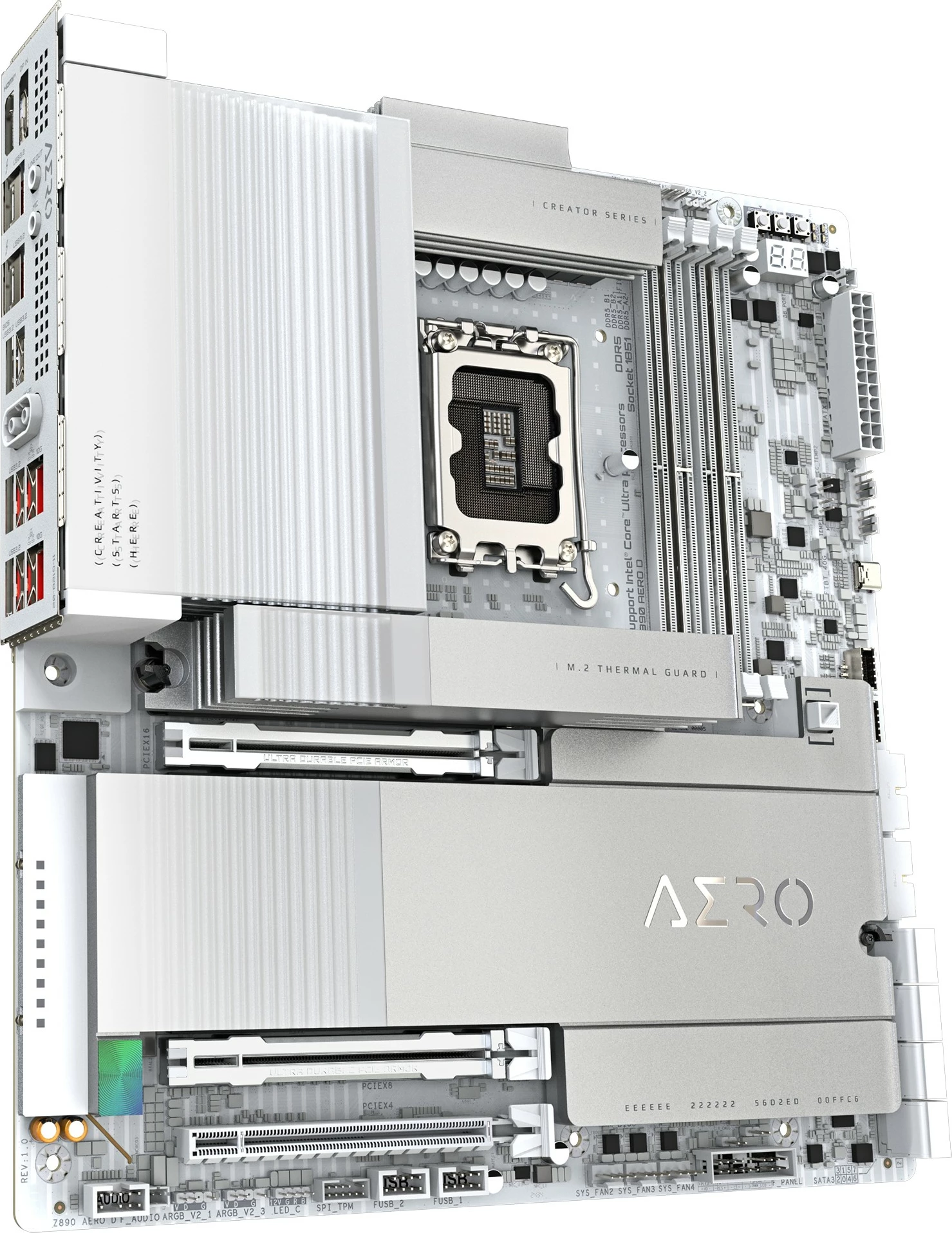 Pllakë amë Gigabyte Z890 AERO D, Intel Core Ultra, DDR5, PCIe 5.0, Wi-Fi 7