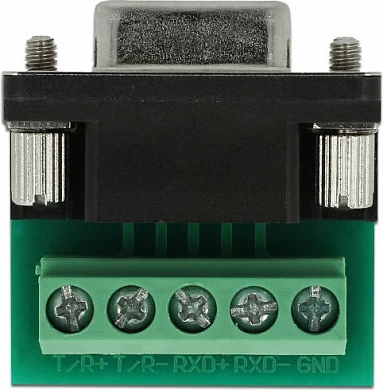 Adaptër USB në RS-232/RS-485 DeLOCK 64055, kabllo 1.5 m, translucent