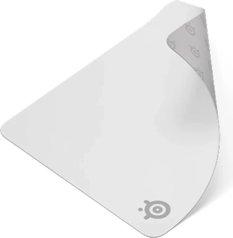 Mauspad SteelSeries QcK L, i bardhë