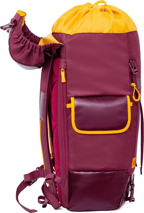 Çantë shpine RIVACASE 5361 Dijon 30L waterproof, për laptop + tablet 10.1", Burgundy Red