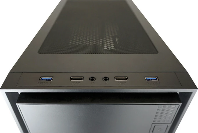 Kasë LC-Power 2016MB, Micro Tower, micro ATX/Mini-ITX, e zezë