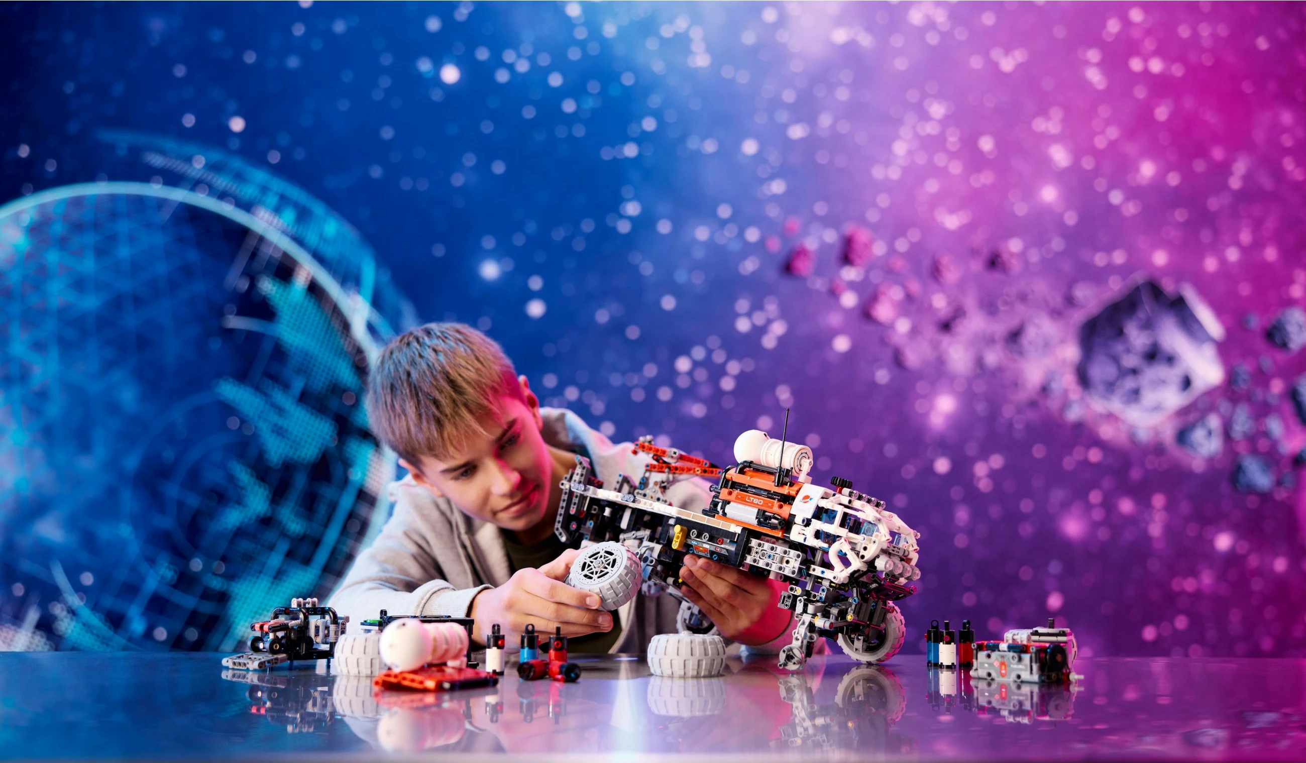 Set ndërtimi LEGO Mars Crew Exploration Rover, 11 vjeç+, 1599 pjesë, shumëngjyrësh