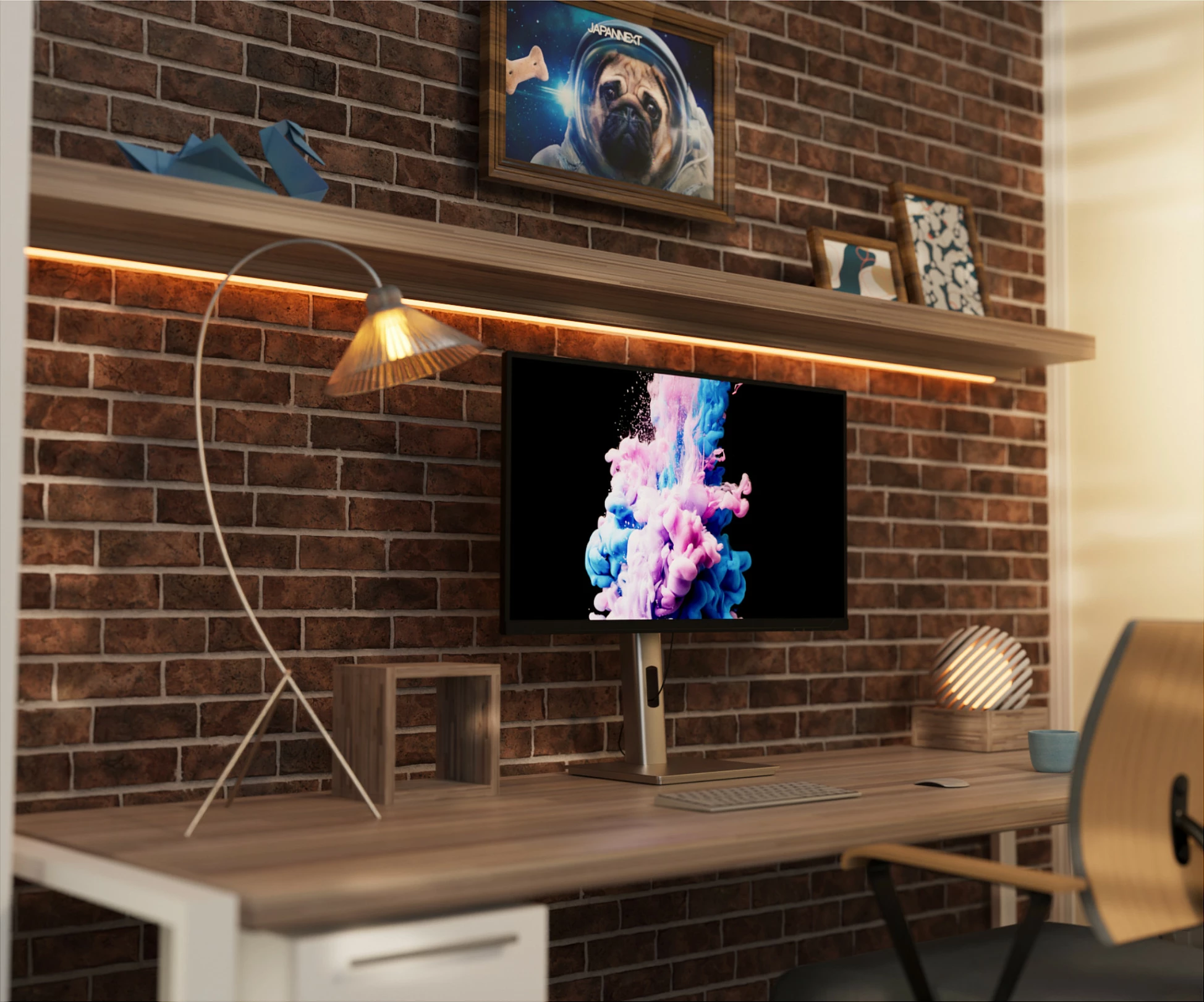 Monitor JAPANNEXT JN-IPS275K-HSPC9, 27", 5K 5120x2880, IPS, FreeSync, HDR, zi/argjend